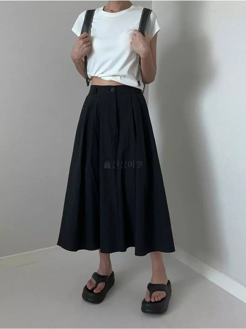 Unene Garden - Korean Women Fashion - #vintagekidsstyle - Round Skirt - 8