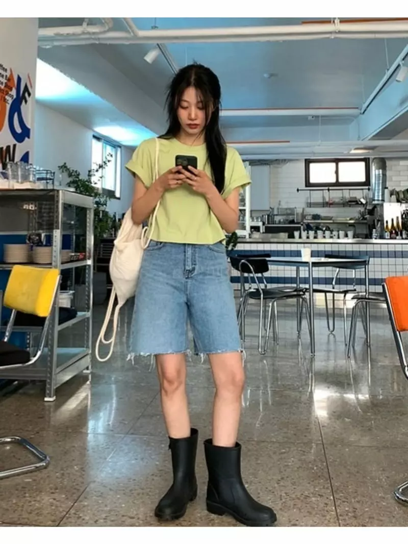 Unene Garden - Korean Women Fashion - #womensfashion - Cos Tee - 10