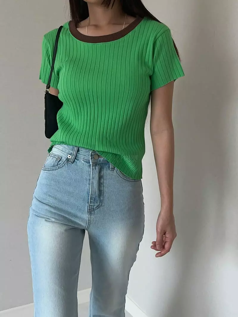 Unene Garden - Korean Women Fashion - #womensfashion - Oreo Tee - 10