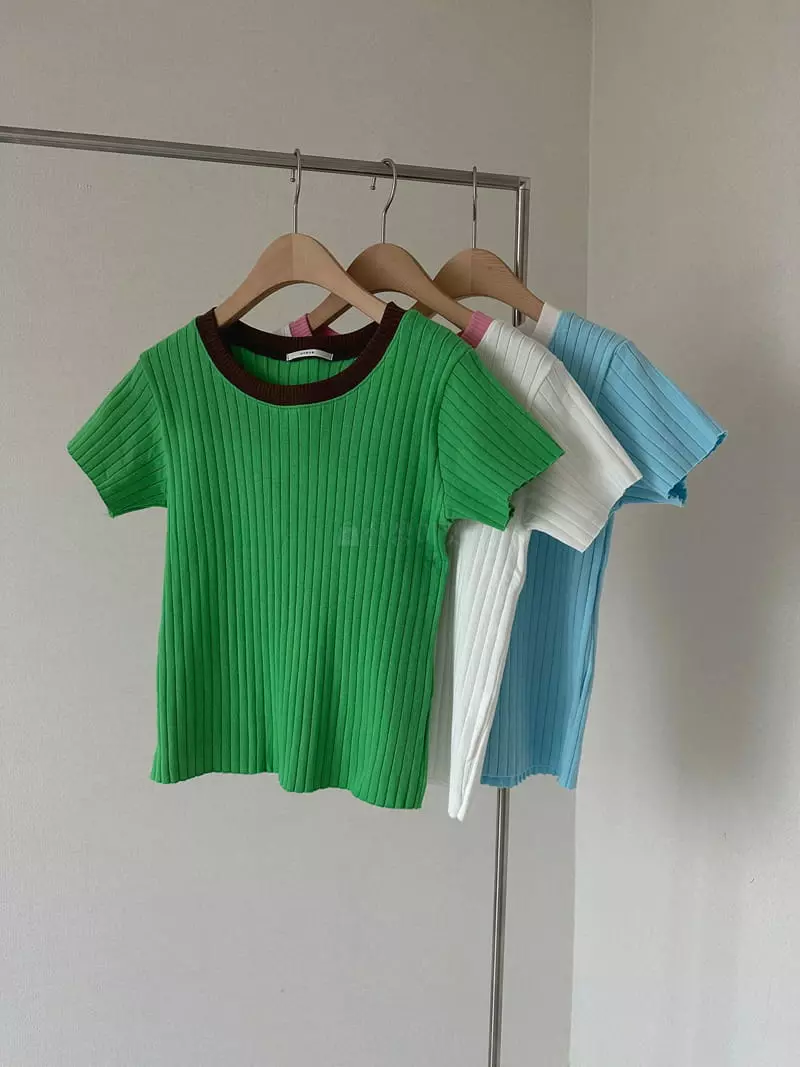Unene Garden - Korean Women Fashion - #womensfashion - Oreo Tee - 12