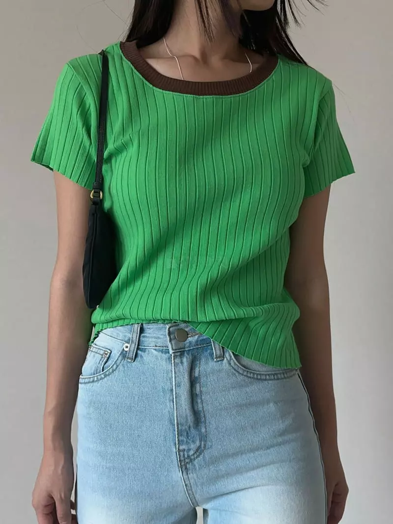 Unene Garden - Korean Women Fashion - #womensfashion - Oreo Tee - 8