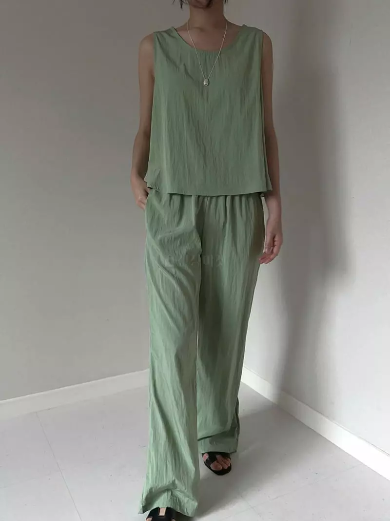 Unene Garden - Korean Women Fashion - #womensfashion - RN Pants - 3
