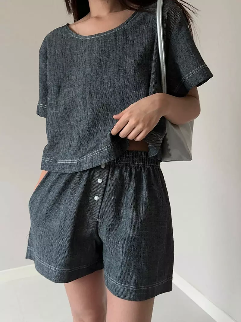Unene Garden - Korean Women Fashion - #womensfashion - Summer Plare Top - 5