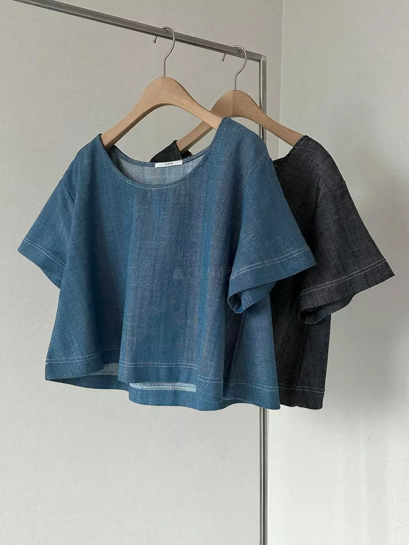 Unene Garden - Korean Women Fashion - #womensfashion - Summer Plare Top - 7