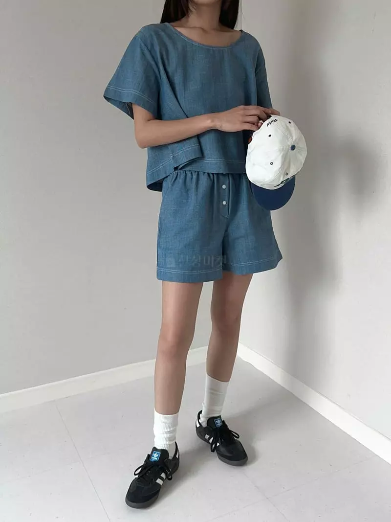 Unene Garden - Korean Women Fashion - #womensfashion - Summer Pants - 6