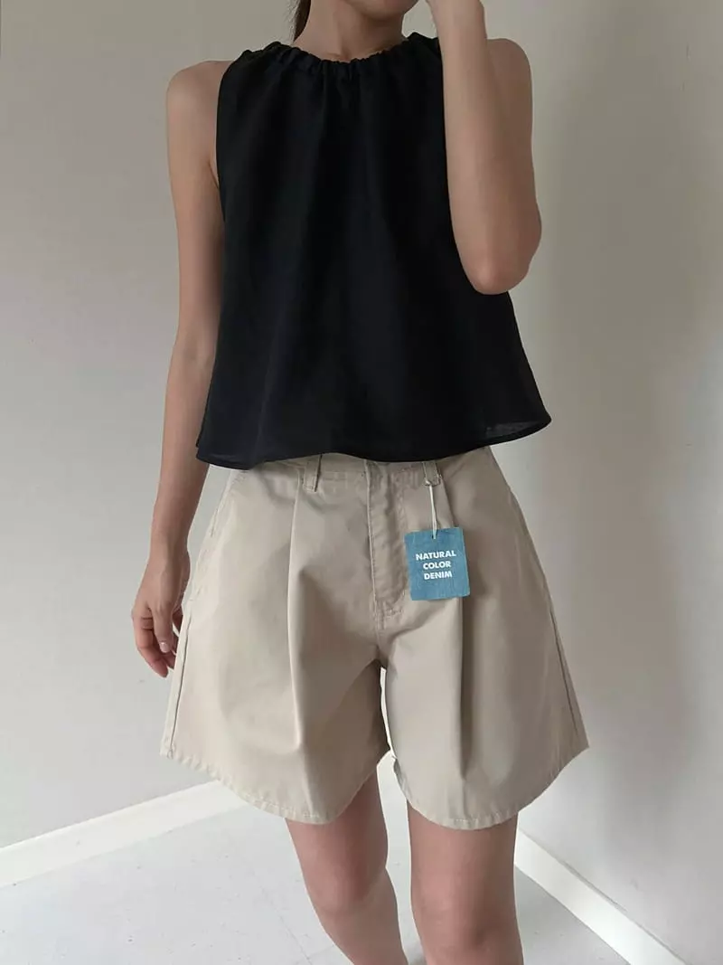 Unene Garden - Korean Women Fashion - #womensfashion - Wholter Sleeveless - 12