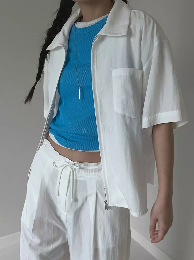 Unene Garden - Korean Women Fashion - #womensfashion - Masimo Zip-up - 11