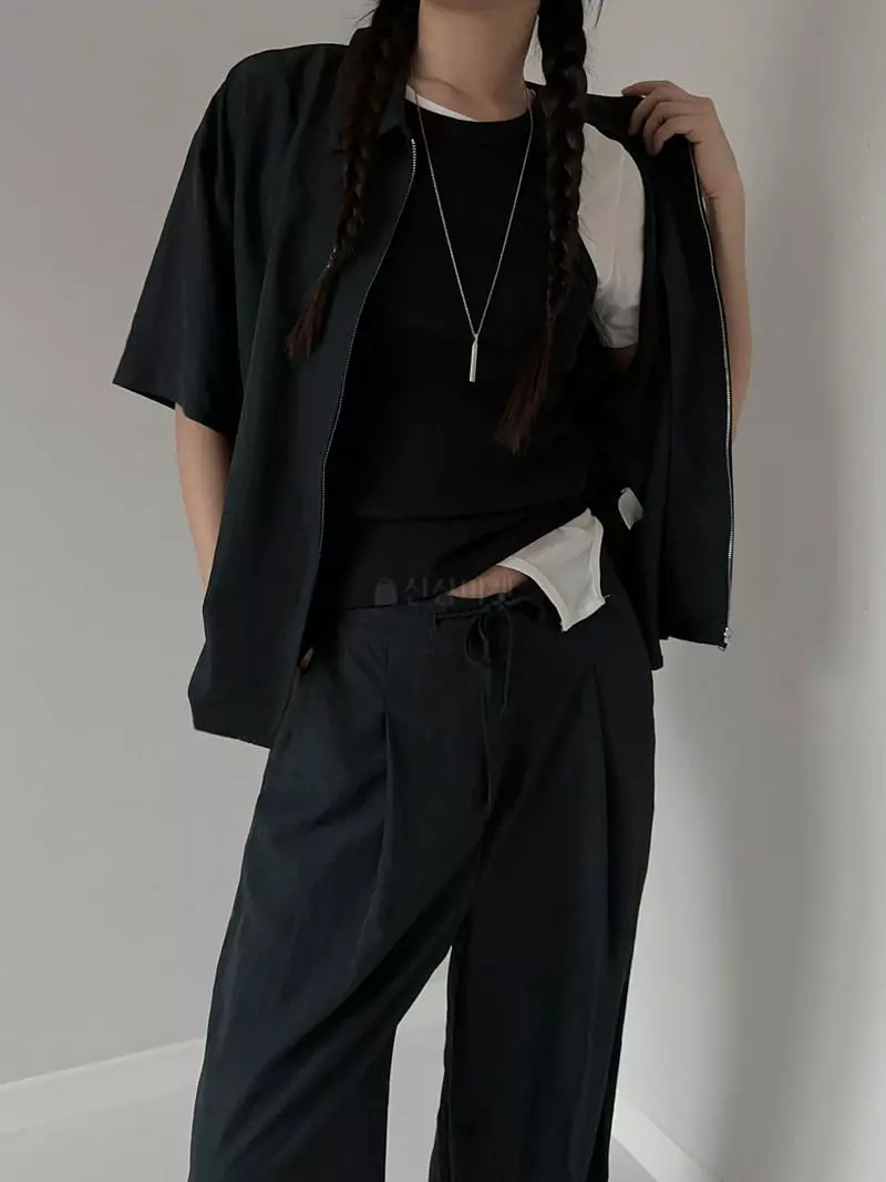 Unene Garden - Korean Women Fashion - #womensfashion - Masimo Zip-up - 5
