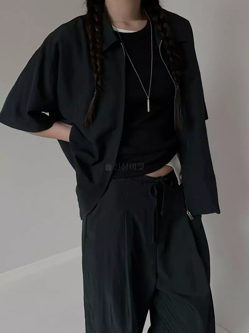 Unene Garden - Korean Women Fashion - #womensfashion - Masimo Zip-up - 7