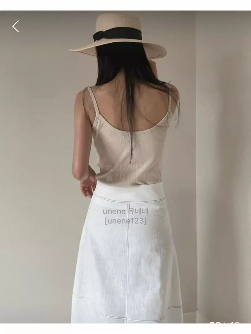 Unene Garden - Korean Women Fashion - #womensfashion - River Sleeveless - 2
