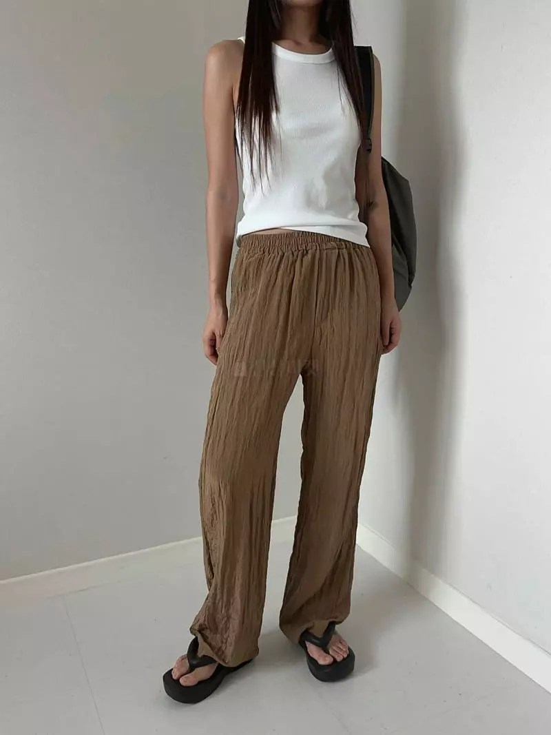 Unene Garden - Korean Women Fashion - #womensfashion - Luk Pants - 9