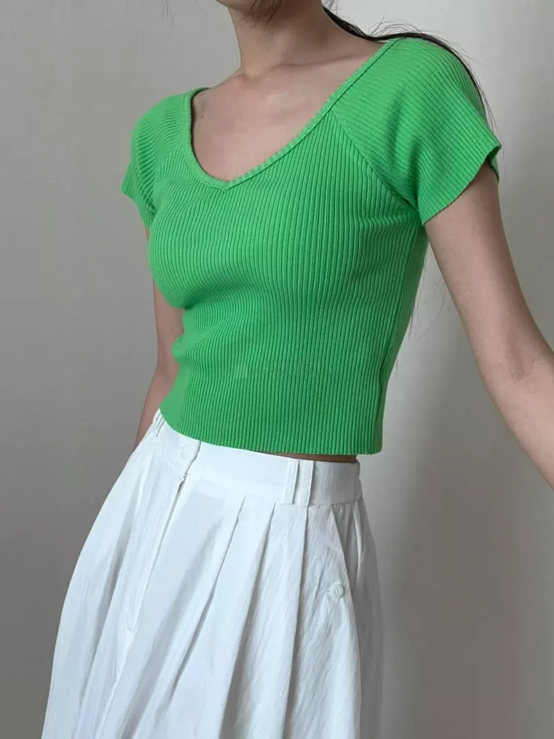 Unene Garden - Korean Women Fashion - #womensfashion - Leo Tee - 3