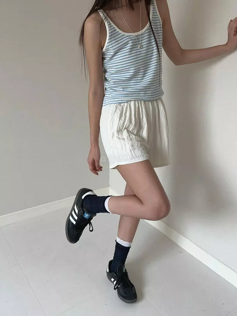 Unene Garden - Korean Women Fashion - #womensfashion - Terry Sleeveless - 11