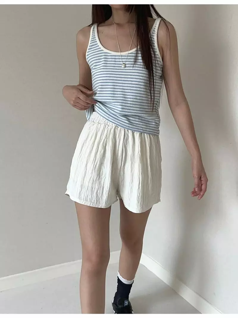 Unene Garden - Korean Women Fashion - #womensfashion - Terry Sleeveless - 9