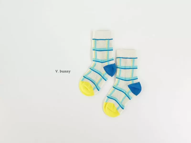 V Bunny - Korean Children Fashion - #minifashionista - BB Socks Set - 5