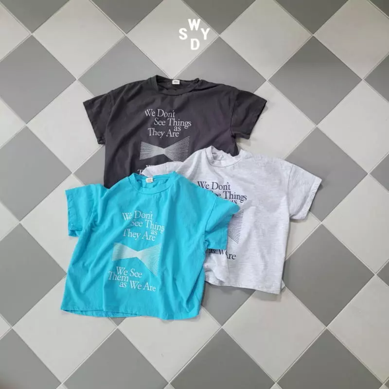 Wednesday - Korean Children Fashion - #kidsshorts - Pster Tee - 3
