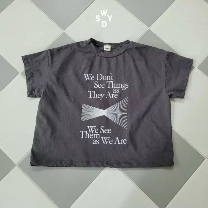 Wednesday - Korean Children Fashion - #kidsshorts - Pster Tee - 4