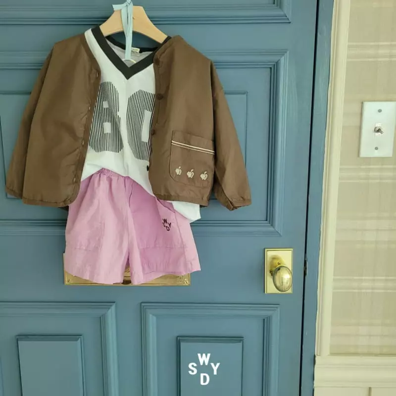 Wednesday - Korean Children Fashion - #kidzfashiontrend - Number Tee - 3