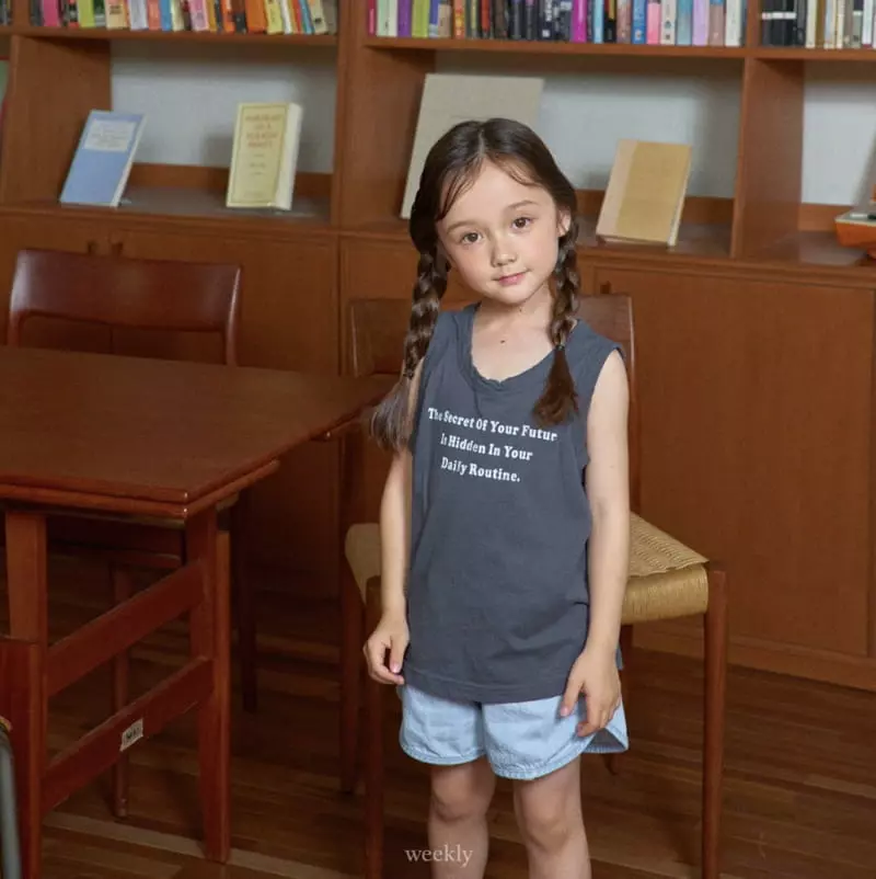 Weekly - Korean Children Fashion - #magicofchildhood - Future Sleeveless - 3