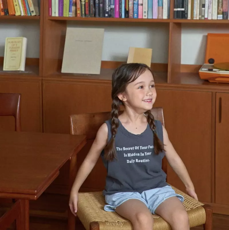 Weekly - Korean Children Fashion - #stylishchildhood - Future Sleeveless - 8