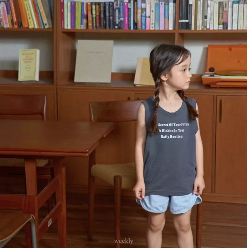 Weekly - Korean Children Fashion - #todddlerfashion - Future Sleeveless - 6