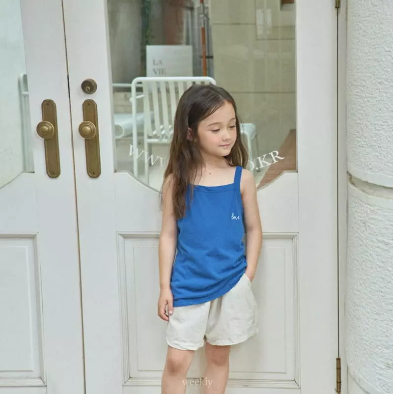 Weekly - Korean Children Fashion - #todddlerfashion - Love Sleeveless - 4