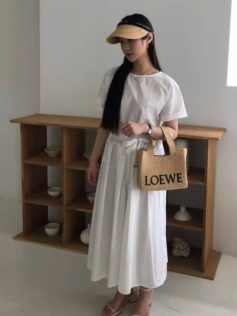 Your - Korean Women Fashion - #momslook - Dif Long One-piece - 12