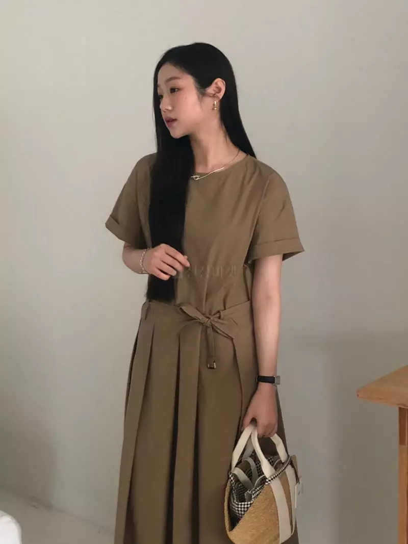 Your - Korean Women Fashion - #momslook - Dif Long One-piece - 3
