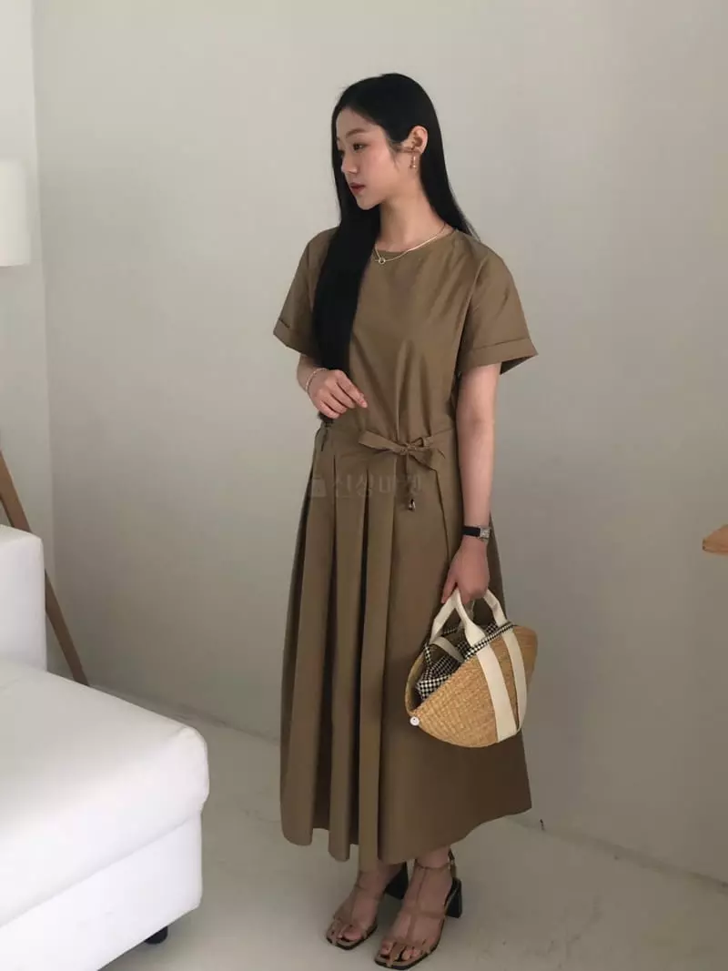 Your - Korean Women Fashion - #momslook - Dif Long One-piece - 5