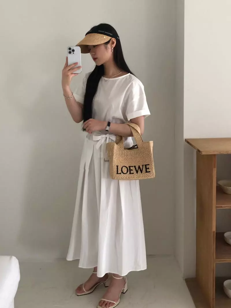 Your - Korean Women Fashion - #momslook - Dif Long One-piece - 7