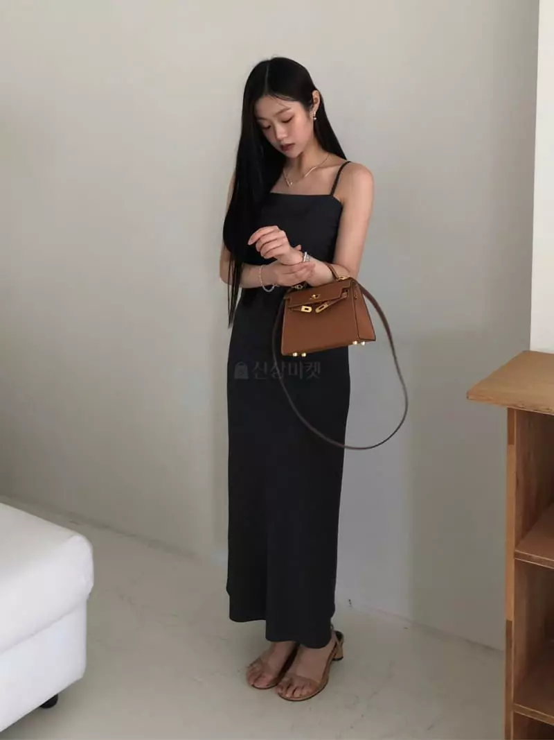 Your - Korean Women Fashion - #shopsmall - Slit One-piece - 2