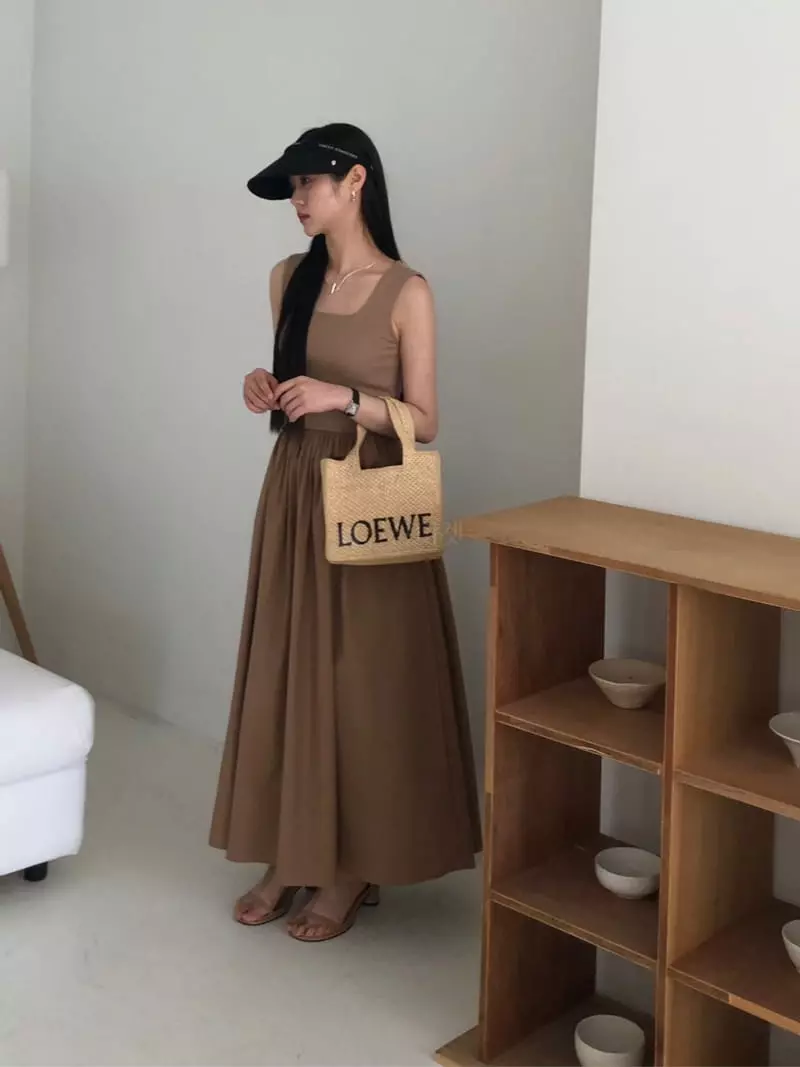 Your - Korean Women Fashion - #thatsdarling - Pure Square Sleeveless One-piece - 10