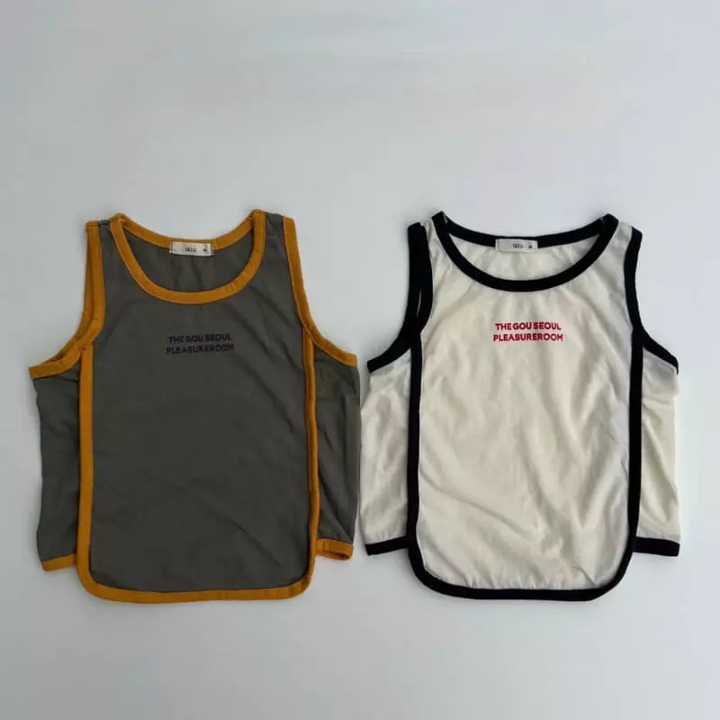 go;u - Korean Children Fashion - #childofig - Waper Sleeveless