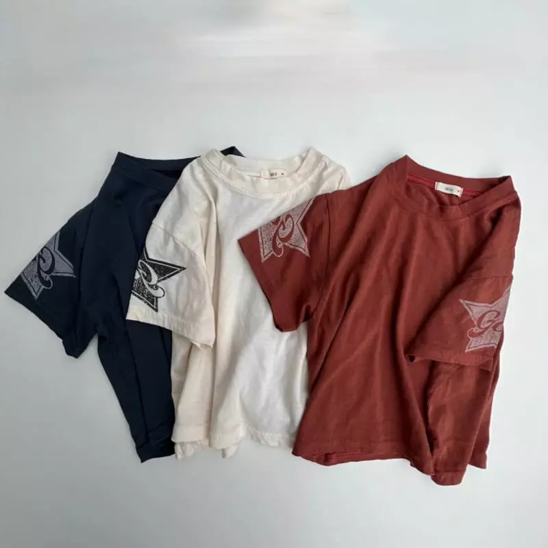 go;u - Korean Children Fashion - #fashionkids - Shooting Star Tee with Mom