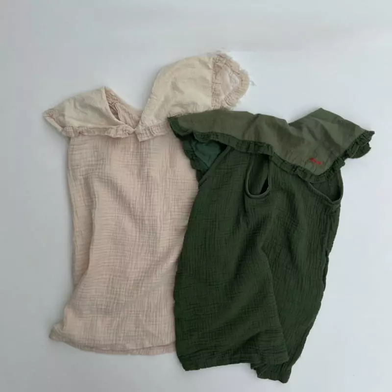 go;u - Korean Children Fashion - #kidsstore - Chiang One-piece