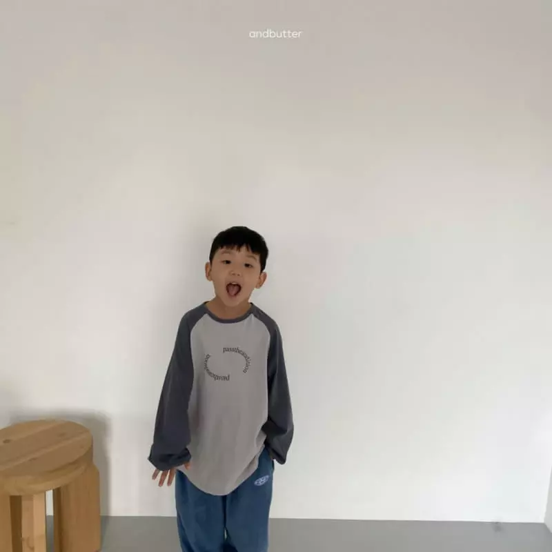 Andbutter - Korean Children Fashion - #childofig - Path Raglan Tee - 9