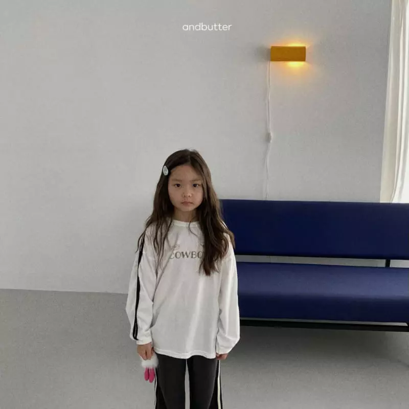 Andbutter - Korean Children Fashion - #childofig - Cow Boy Tee - 7