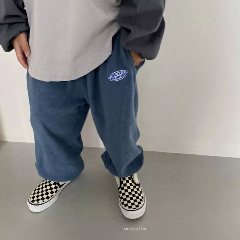 Andbutter - Korean Children Fashion - #childrensboutique - Teddy Pants - 5