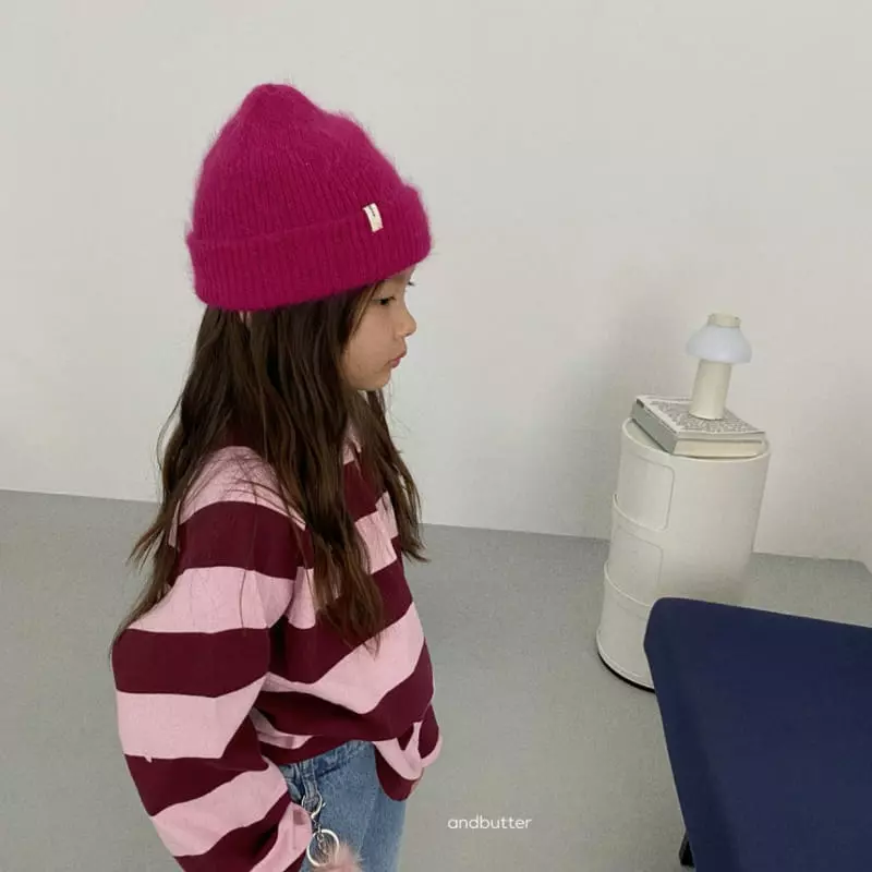 Andbutter - Korean Children Fashion - #childofig - Tom Stripes Tee - 4