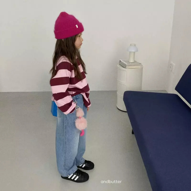 Andbutter - Korean Children Fashion - #designkidswear - Tom Stripes Tee - 5