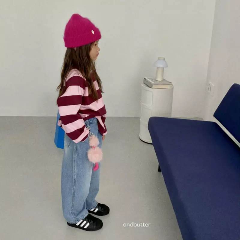 Andbutter - Korean Children Fashion - #childrensboutique - Autumm Jeans - 4