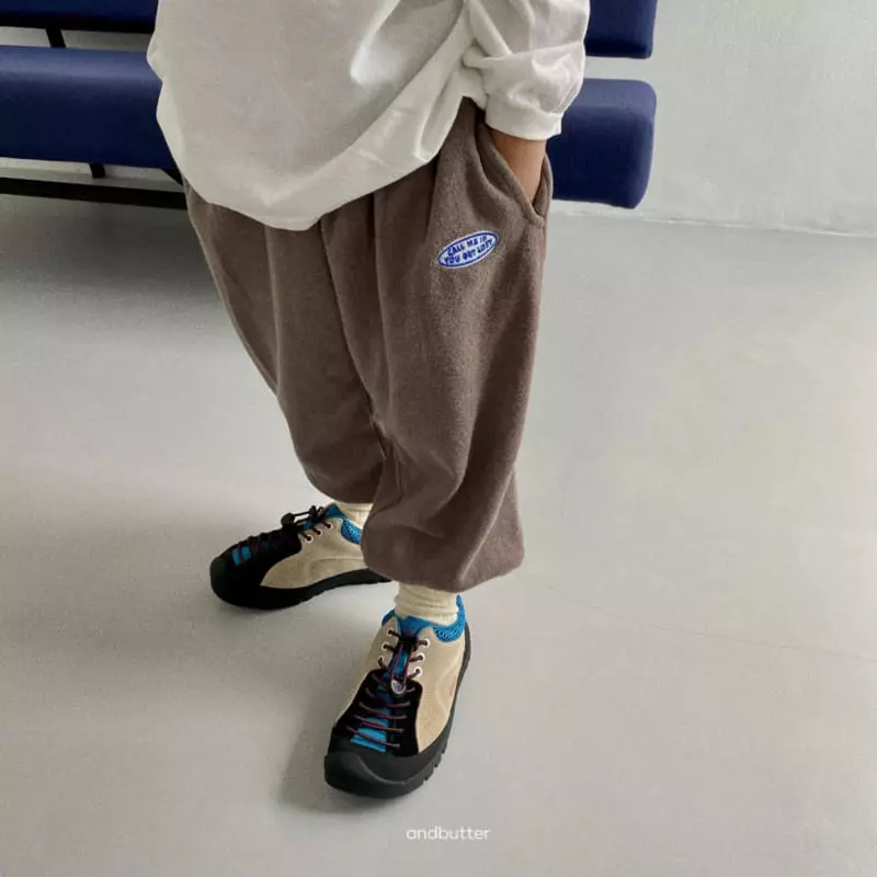 Andbutter - Korean Children Fashion - #fashionkids - Teddy Pants - 8