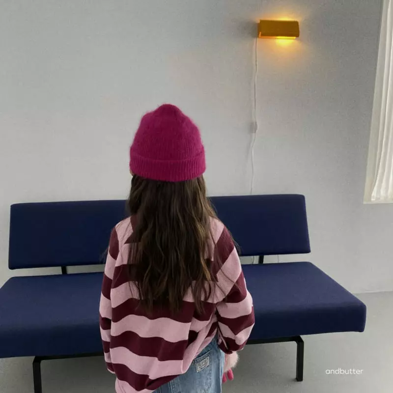 Andbutter - Korean Children Fashion - #fashionkids - Tom Stripes Tee - 7
