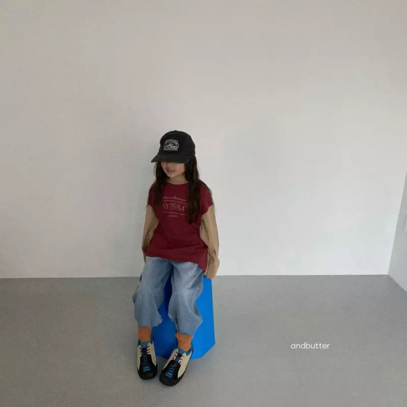 Andbutter - Korean Children Fashion - #kidsshorts - New York Tee - 11
