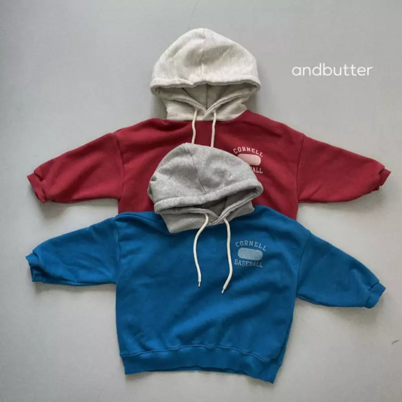 Andbutter - Korean Children Fashion - #kidsshorts - Conel Hoody Tee