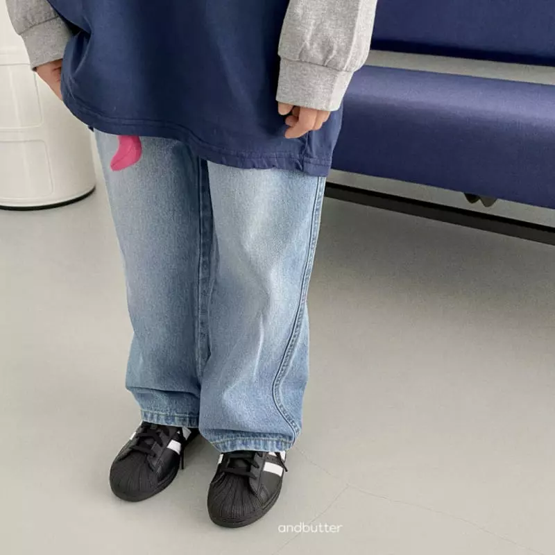 Andbutter - Korean Children Fashion - #kidsstore - Autumm Jeans - 8