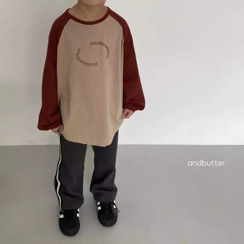 Andbutter - Korean Children Fashion - #magicofchildhood - Path Raglan Tee - 4