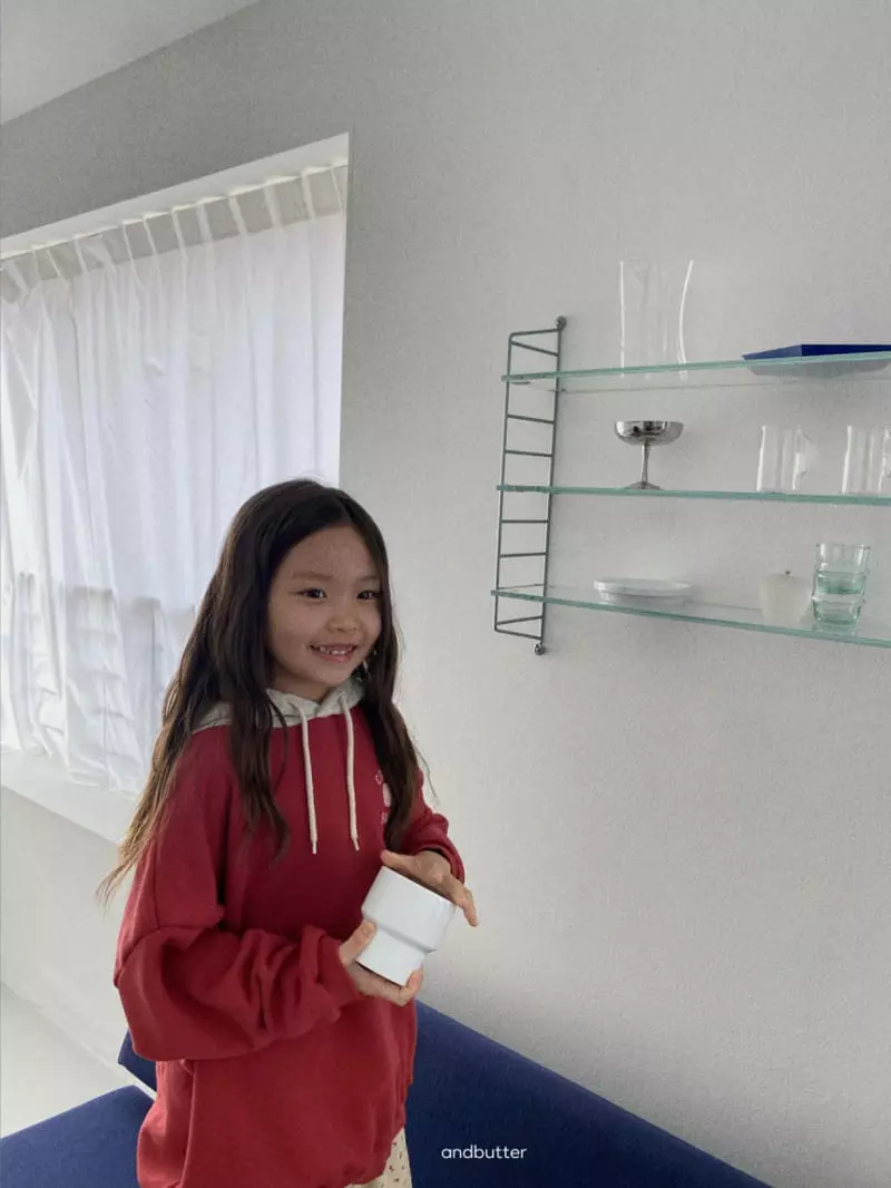 Andbutter - Korean Children Fashion - #minifashionista - Conel Hoody Tee - 7