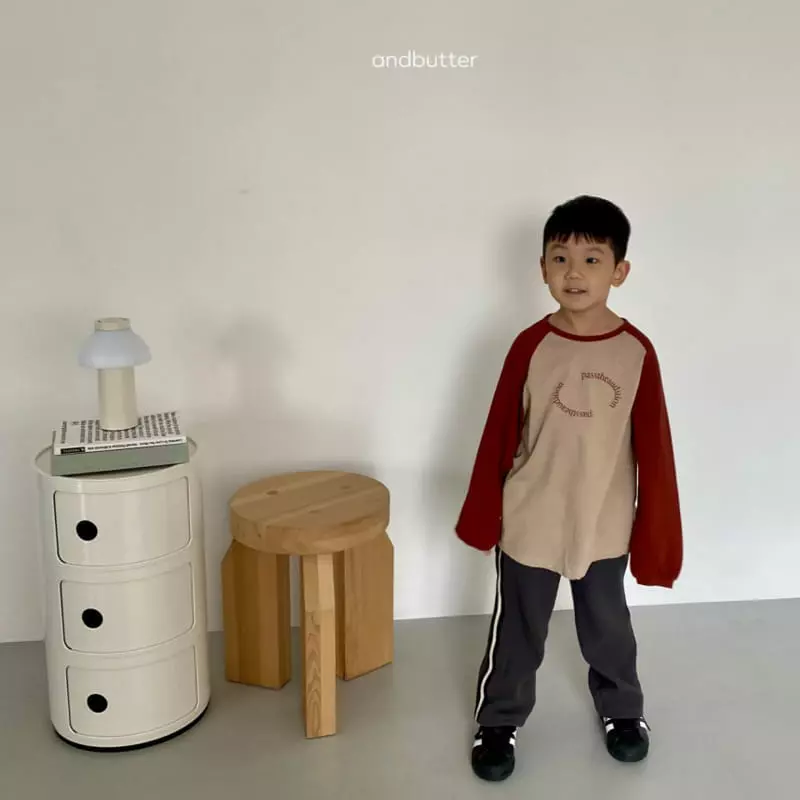 Andbutter - Korean Children Fashion - #stylishchildhood - Path Raglan Tee - 8