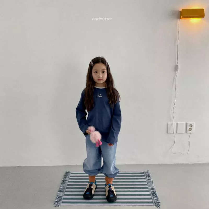 Andbutter - Korean Children Fashion - #toddlerclothing - Buco Color Tee - 4